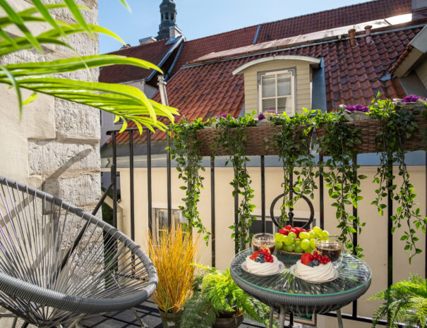 13Dream Stay - Rataskaevu Boutique with Balcony _ Fireplace